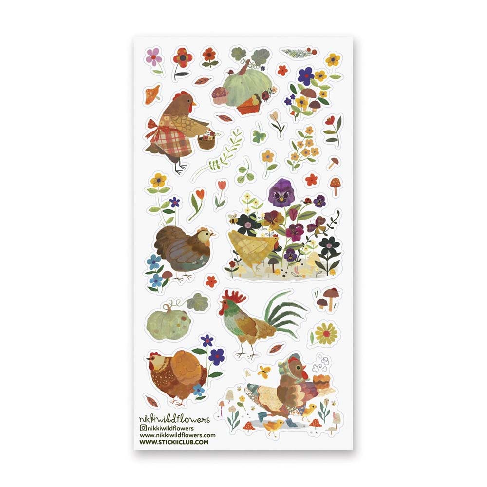 Stickers The Henhouse Garden