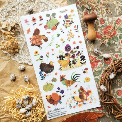 Stickers The Henhouse Garden