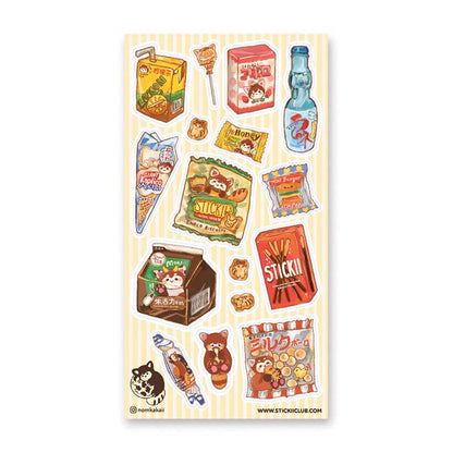 Stickers Snacks