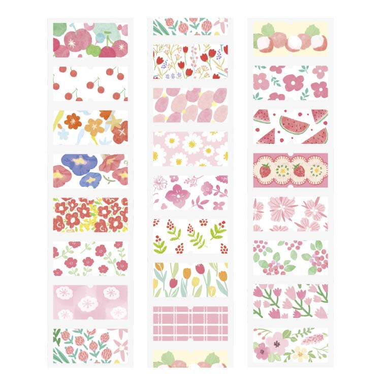 Stickers en Rollo Notes From The Mountain Between Flowers