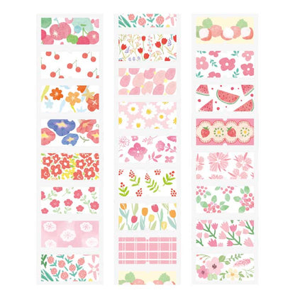Stickers en Rollo Notes From The Mountain Between Flowers