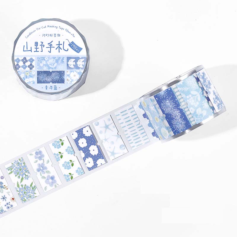 Stickers en Rollo Notes From The Mountain Blue and Sky