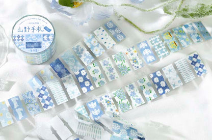 Stickers en Rollo Notes From The Mountain Blue and Sky