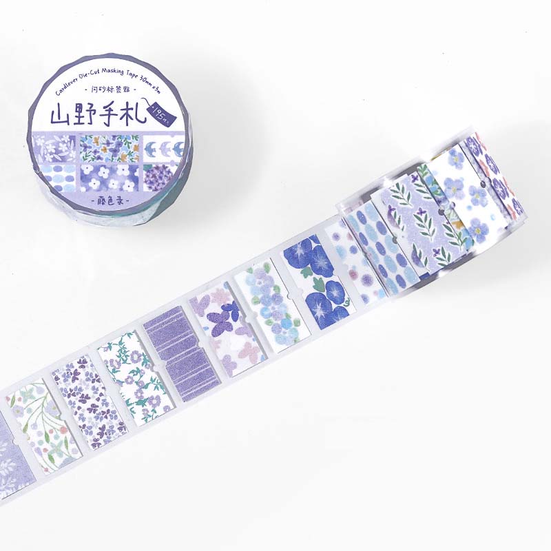 Stickers en Rollo Notes From The Mountain Lavender Log