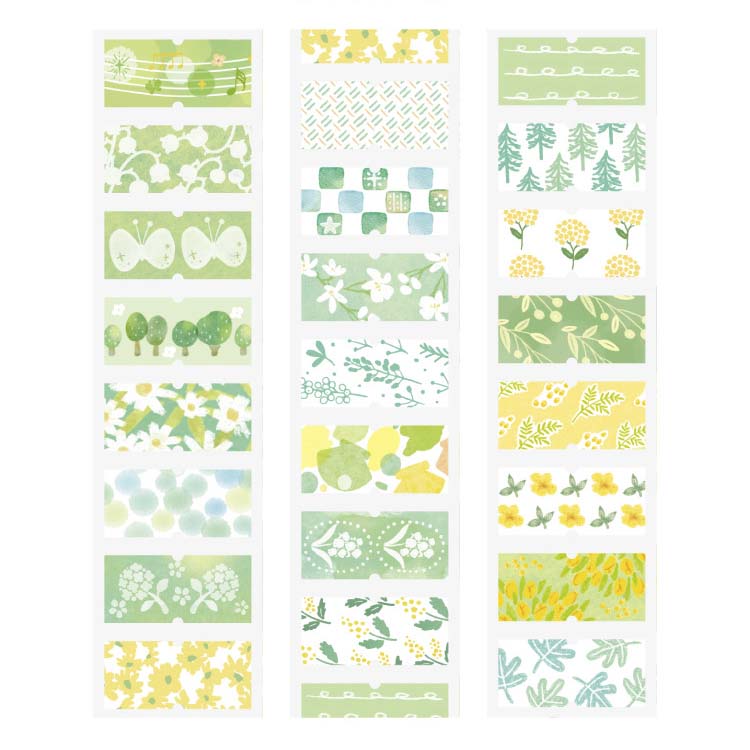 Stickers en Rollo Notes From The Mountain Wild Green