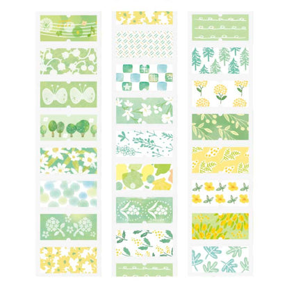 Stickers en Rollo Notes From The Mountain Wild Green