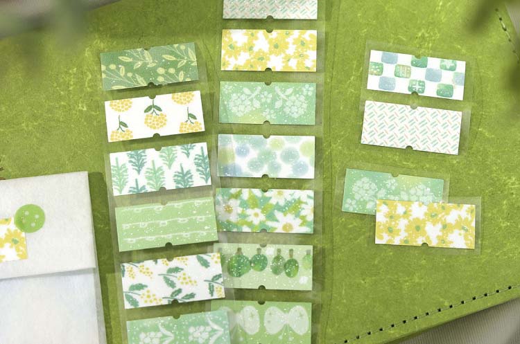 Stickers en Rollo Notes From The Mountain Wild Green