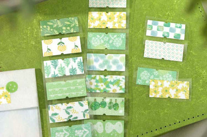 Stickers en Rollo Notes From The Mountain Wild Green
