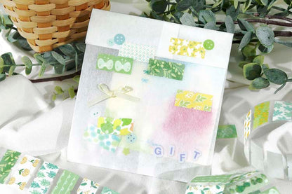 Stickers en Rollo Notes From The Mountain Wild Green