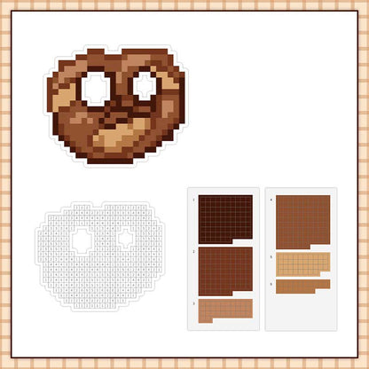 Stickers Mosaico de Números Pretzel