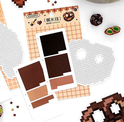 Stickers Mosaico de Números Pretzel