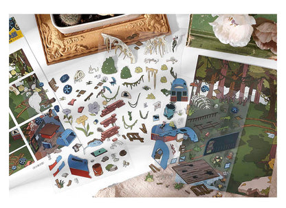 Stickers Escenario 3D Open Today V15 Forgotten Forest