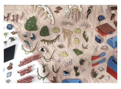 Stickers Escenario 3D Open Today V15 Forgotten Forest