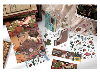 Stickers Escenario 3D Open Today V15 Rotten Desert
