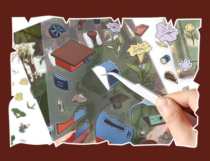 Stickers Escenario 3D Open Today V15 Forgotten Forest