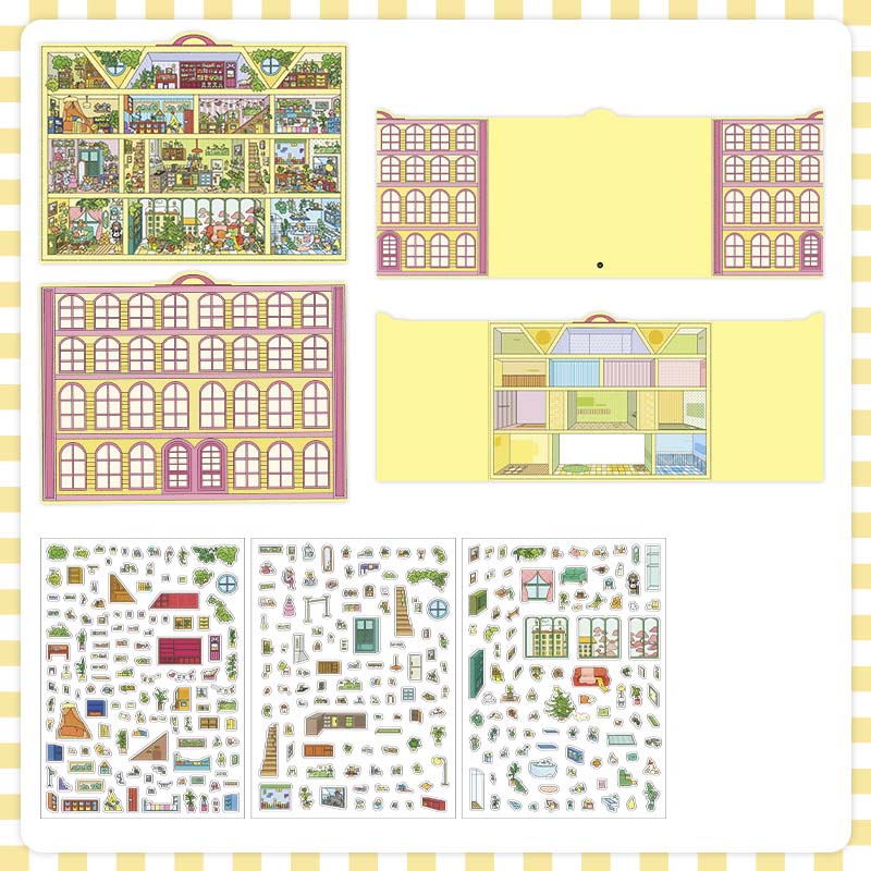 Stickers Escenario 3D Open Today V20 Toy Appartment