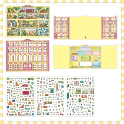 Stickers Escenario 3D Open Today V20 Toy Appartment