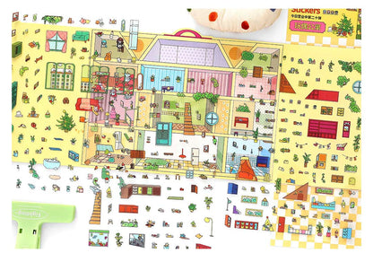 Stickers Escenario 3D Open Today V20 Toy Appartment