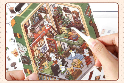 Stickers Escenario 3D Open Today V6 Personal Collection