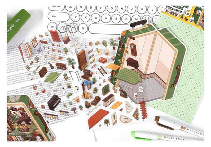 Stickers Escenario 3D Open Today V6 Personal Collection