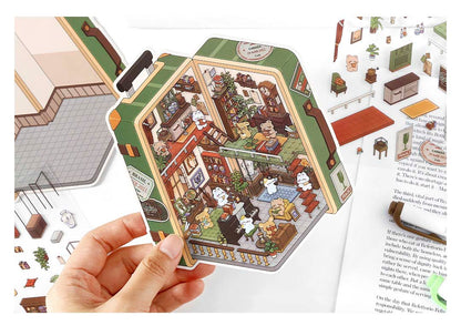 Stickers Escenario 3D Open Today V6 Personal Collection