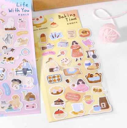 Stickers Ordinary Days Baking Time