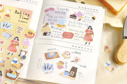 Stickers Ordinary Days Baking Time