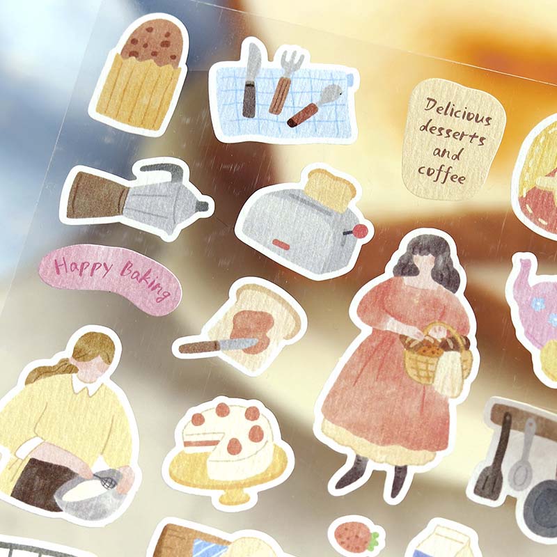 Stickers Ordinary Days Baking Time