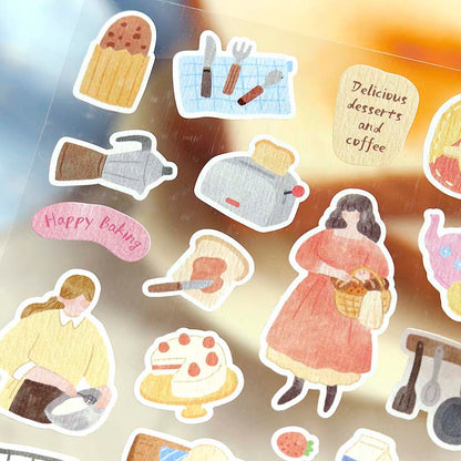 Stickers Ordinary Days Baking Time