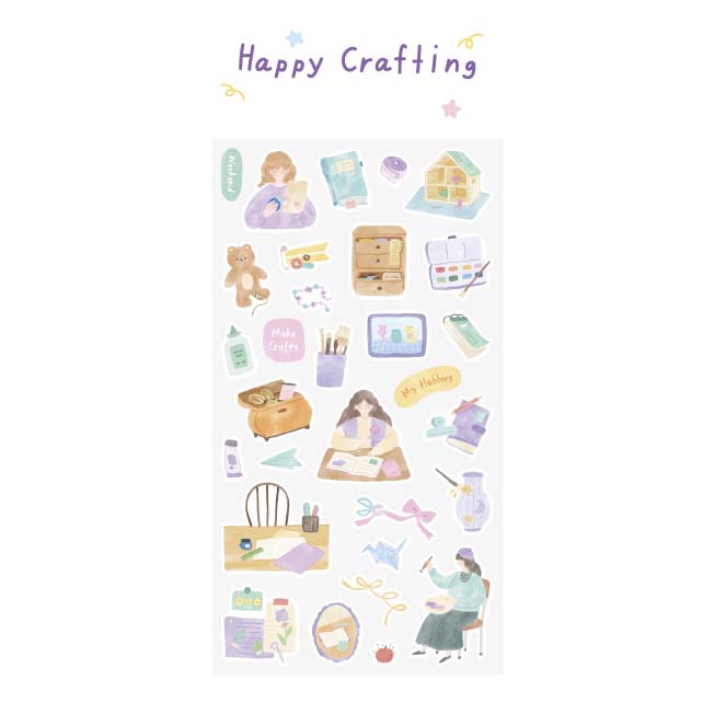 Stickers Ordinary Days Happy Crafting
