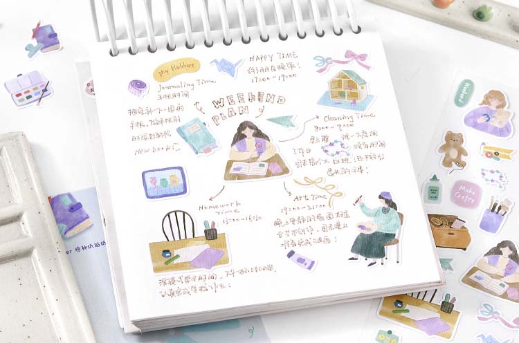 Stickers Ordinary Days Happy Crafting