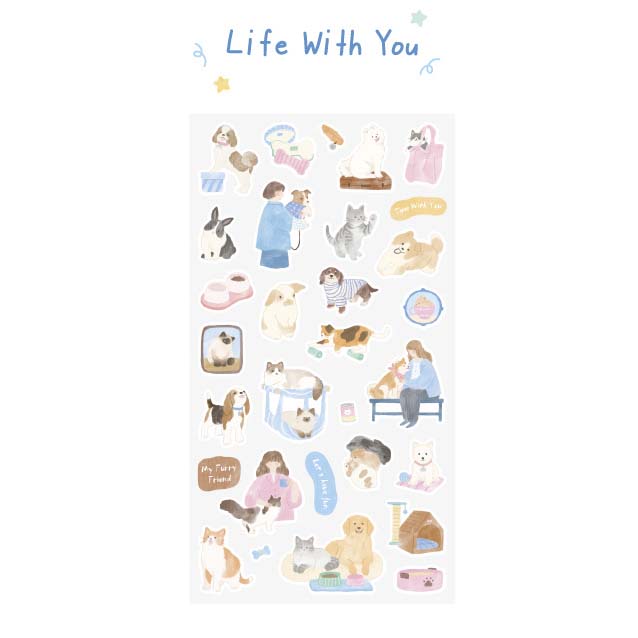 Stickers Ordinary Days Life With You