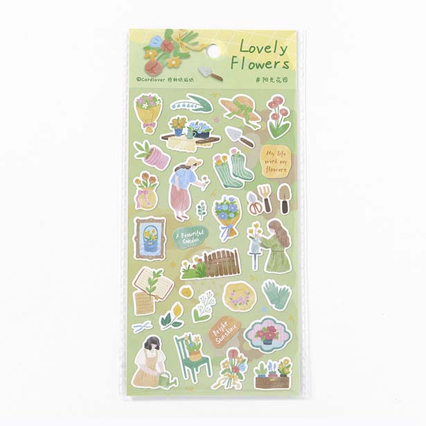 Stickers Ordinary Days Lovely Flowers