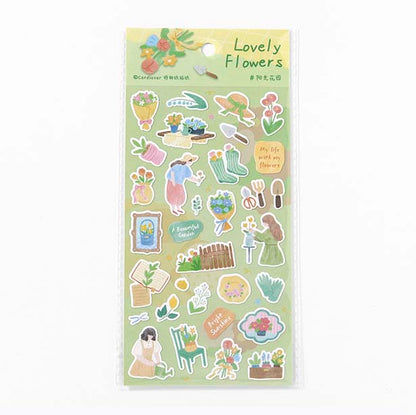 Stickers Ordinary Days Lovely Flowers