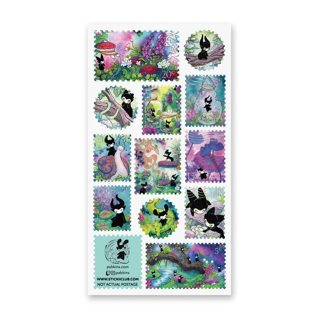 Stickers Little Forest Spirits