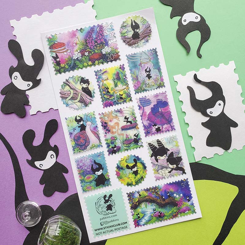 Stickers Little Forest Spirits