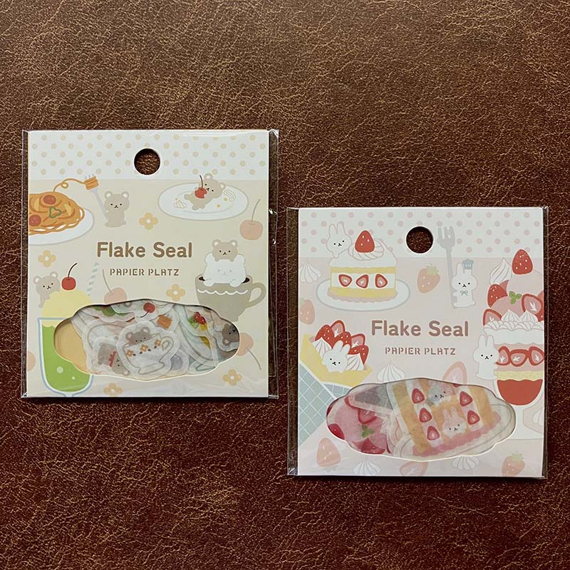 Stickers Flake Kuma Teatime