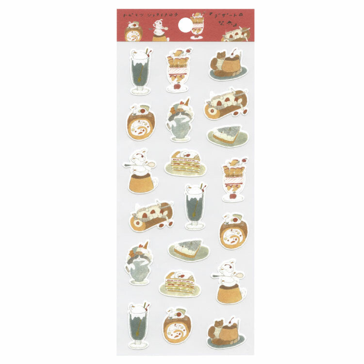 Stickers Shochirou Tobimatsu Festival of Dessert