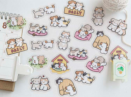 Stickers Pet Handbook Happy Dog
