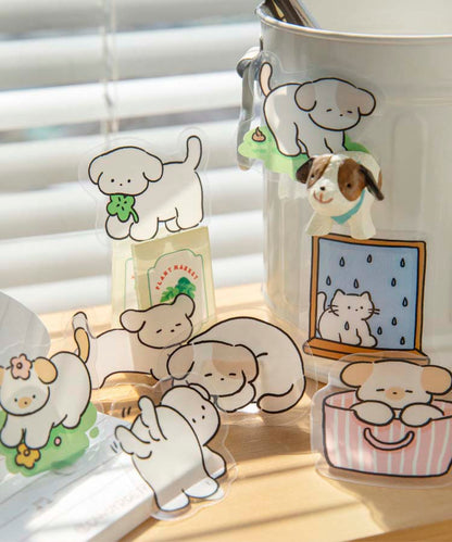Stickers Pet Handbook Happy Dog