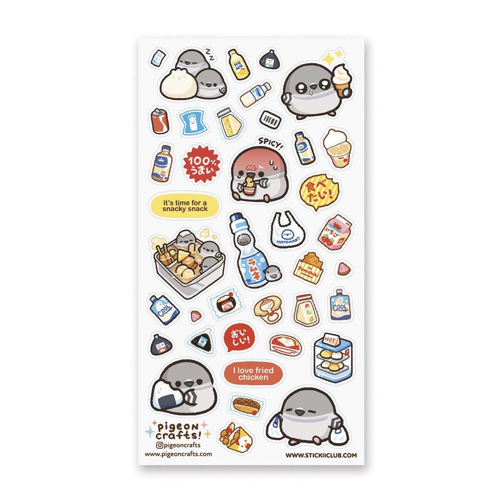 Stickers Snacky Snack Time
