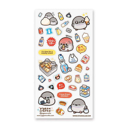Stickers Snacky Snack Time