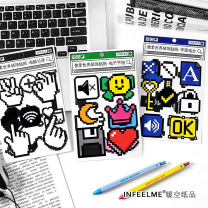 Stickers Pixel World Direct Message