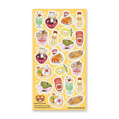 Stickers Meow Made Menu