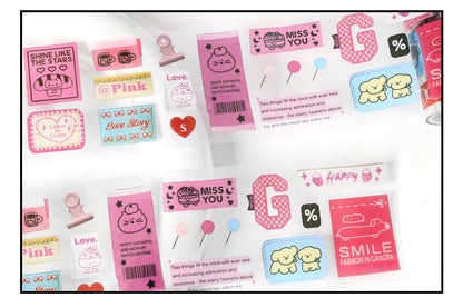 Stickers en Rollo Play With Me Keep Smile