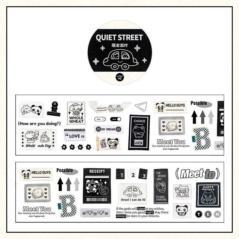 Stickers en Rollo Play With Me Quiet Street