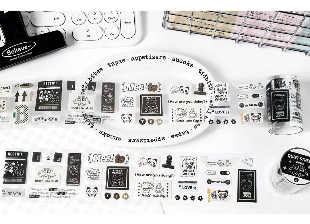 Stickers en Rollo Play With Me Quiet Street