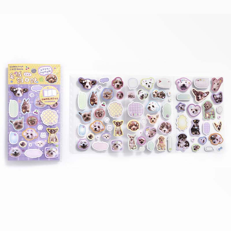 Stickers Plush Band Aid Tail Diary