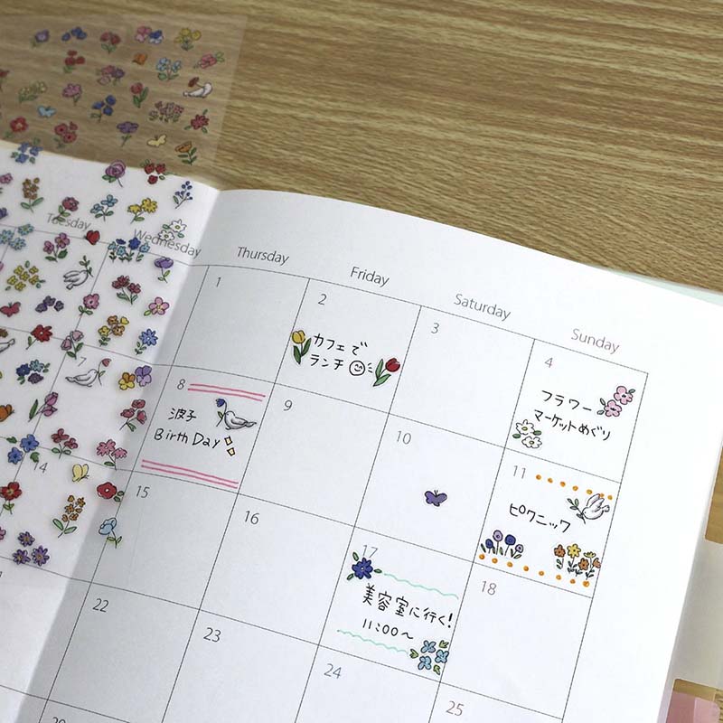 Stickers Poko Time Flower