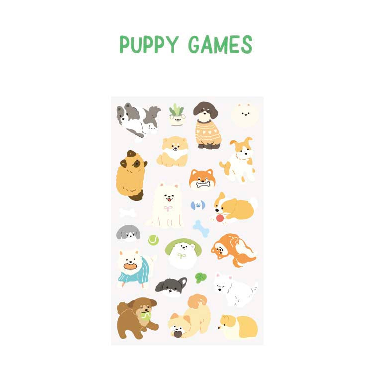 Stickers Poop Picker Puppy Games